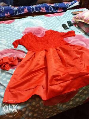 750 frock red fock xl fr valentine day special