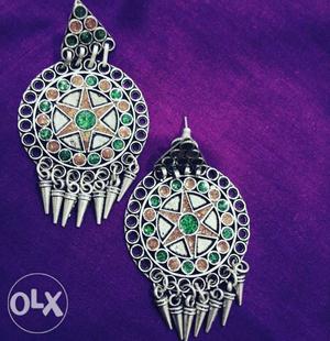 Afghan antique jhumkas..one piece left...limited