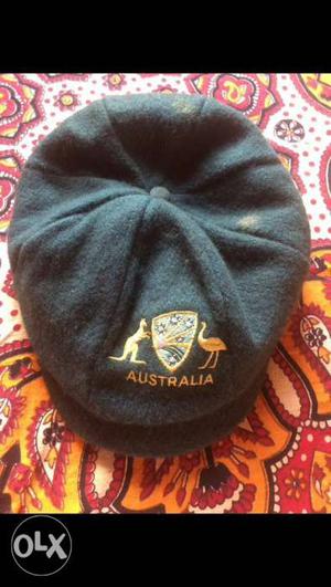 Baggy green cap gifted by Bret Lee