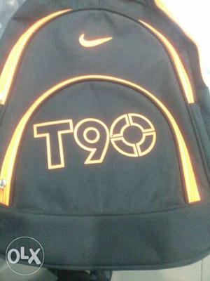 Black And Yellow Nike T90 Backpack