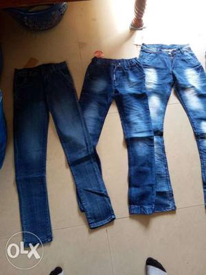 Blue Denim Jeans And Blue Denim Jeans