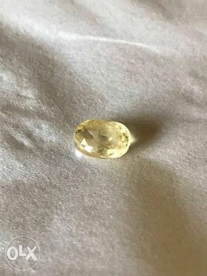 Ceylone srilanka yellow sapphire 3 carats