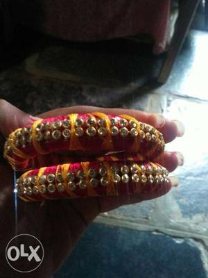 Hand made bangles it's really awesome one we