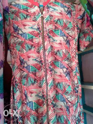 Hello viewer this is brand new stylish kurti for