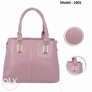 Imported new leather handbags from company