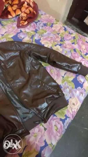 New and unused branded leather jacket to sell...