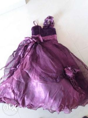 Princess dress for 5-7 years wear only once.