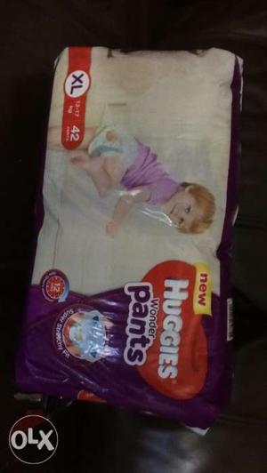 Size XL Huggies Diaper Pack