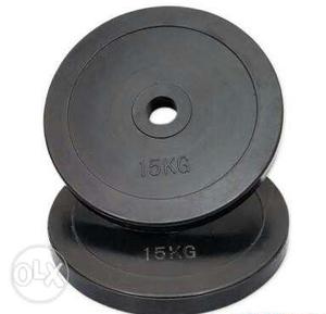 15x2 weight lifting iron plates total 30 kg