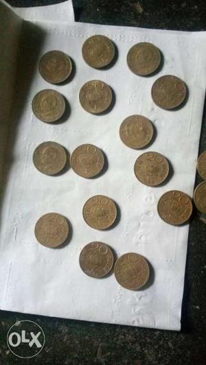 20 paisa old coin for sale