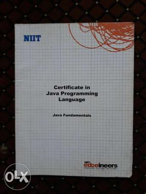3 Java books by NIIT