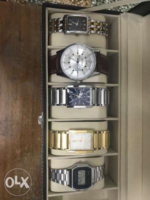 5 Watches for Sale.