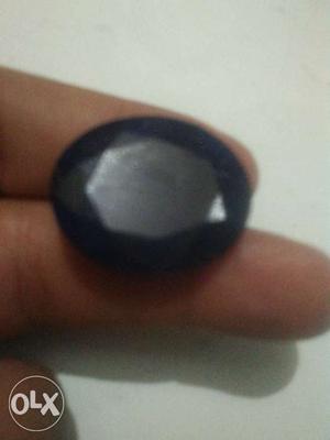 A natural Blue sapphire oval shape of  Ct.