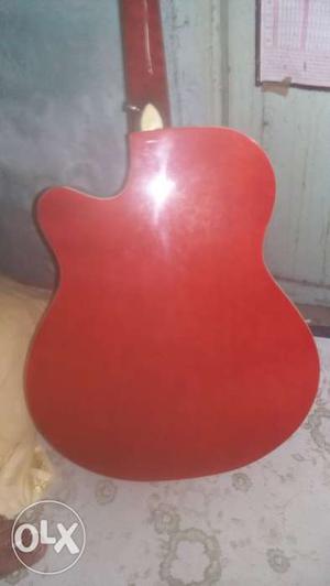 Accoustic Guitar- Red colour