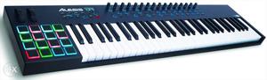 Alesis VI61 midi keyboard with drum pad