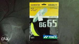 Badminton Yonex BG65 strings