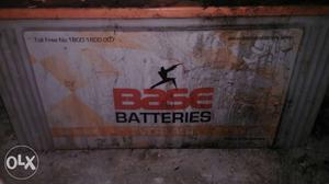 Base Batteries Signage