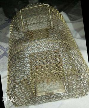 Big size brown Metal Cage for rate