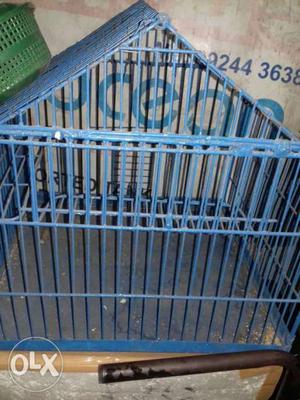 Birds cage big. full good condition and heavy cage