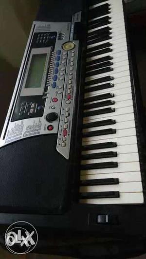 Black And Gray Electronic Keyboard