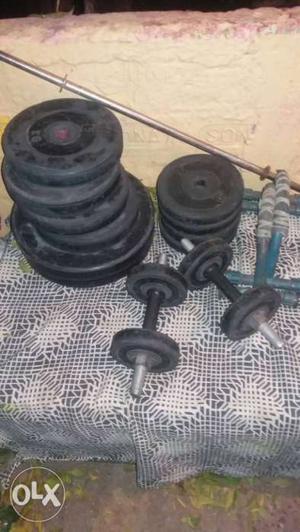 Black Gym Plates