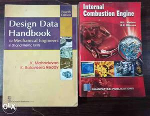 Design Data Handbook And Internal Combustion Engine Book