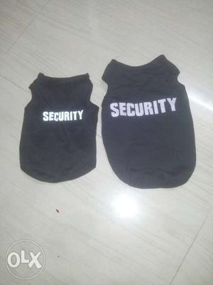 Dog clothes. Get your dog a security t shirt