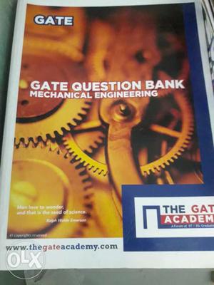 Gate Question Bank Mechanical Engineering Book