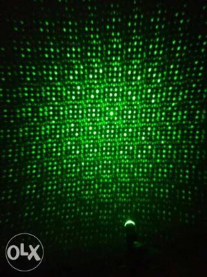 Green laser light in best light