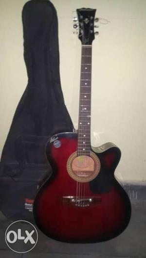 Hobmer acoustic guitar in good condition.