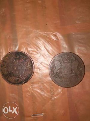 I have two ancient copper coins.One is of year