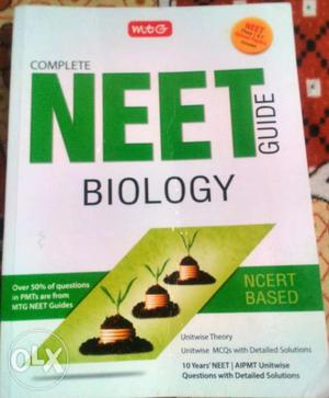 I want to sell my new "MTG NEET guide BIOLOGY