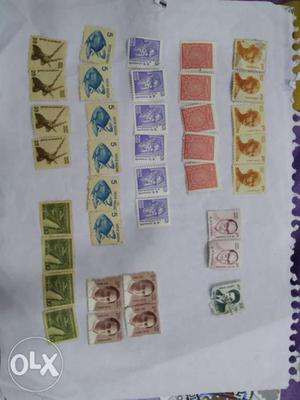 Letter Postage Stamps