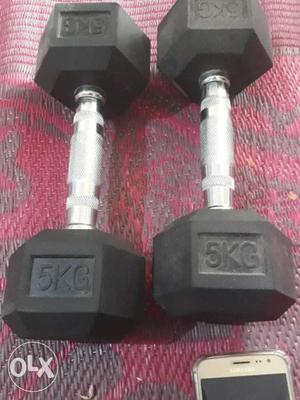 New 10 kg Wight dumbels I take this before 2