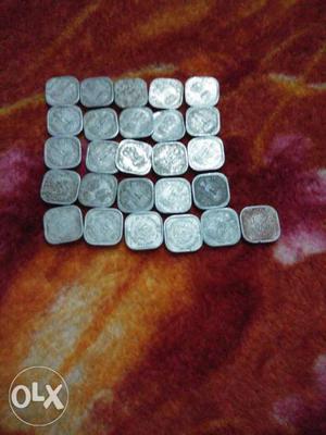 Old coins 5 paise