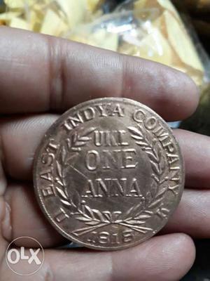 One Anna Coin