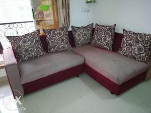 One year old Sofa Set at very good condition