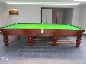 Pool table and snooker table with elegant and
