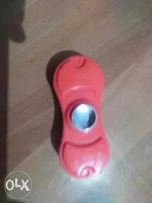 Red 2-lobe Fidget Hand Spinner