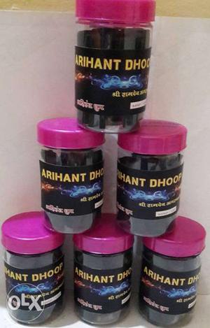 Six Arihant Dhoop Containers
