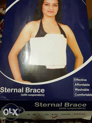 Sternal brace with suspenders GRIPS