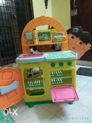 Toddler's Dora The Explorer Kitchen Playset