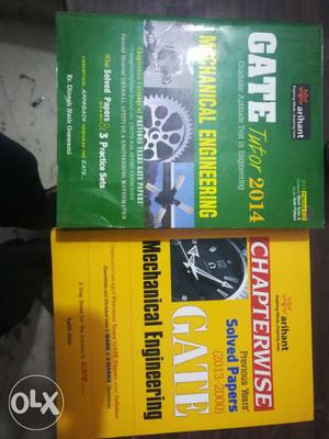 Two GATE Tutor  And Chapterwise Solved Papers Books