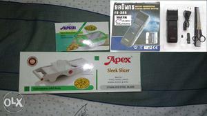 White Apex Sleek Slicer Box