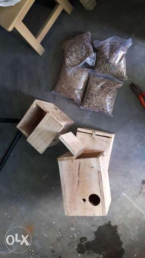 Wooden Nest Box