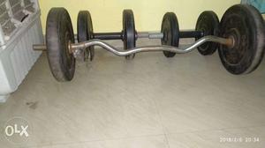  along with dumbell rods, locks