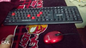 Benq led monitor new keyboard new mouse and cpu