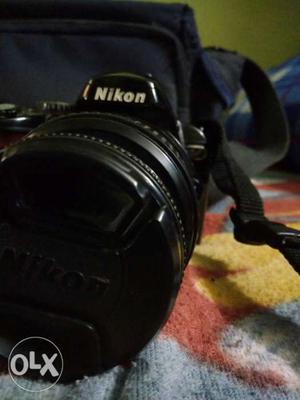 Black Nikon Camera D40 DSLR