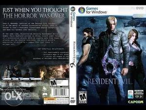 Resident Evil 6 Pc Game Full Version