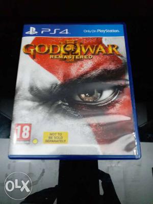 Unused god of war cd for ps4